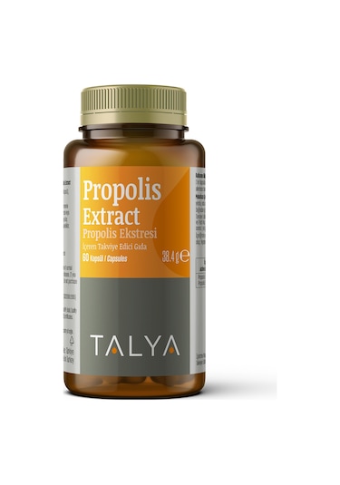 Talya Propolis Eki İçeren Takviye Edici Gıda 60 Kapsül
