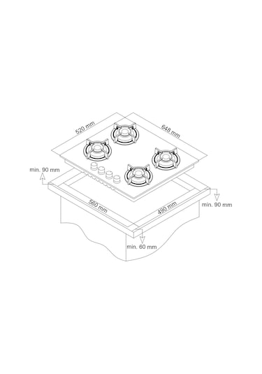 Simfer SB8245 - T3654 - SD8739 Steam Master Beyaz 3'lü Ankastre Set