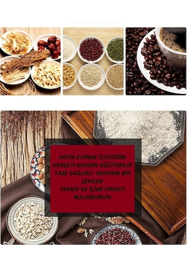 Kitchen Stuff Elektrikli Kahve Ve Baharat Öğütücü Çelik Öğütücü