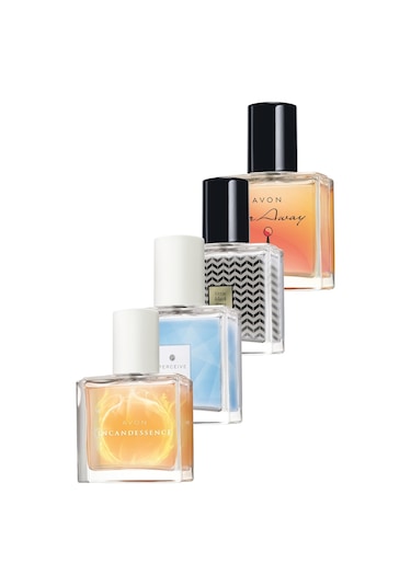 Avon Far Away + Incandessence + Little Black Dress + Perceive Kadın Parfüm EDP 30 ML