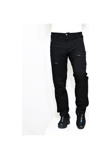 Mudwill Mikro Likralı Yazlık Trekking Pantolon-Siyah