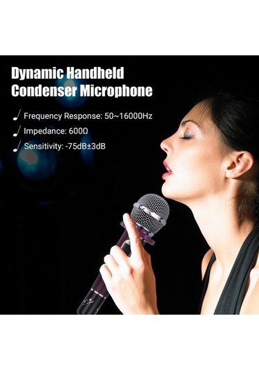 Didadodo Profesyonel El Tipi Dinamik Mikrofon - Geniş Ses Aralığı, 4.5m Kablo, Sahne Ve Kayıt İçin, Ses Kalitesiyle Fark Yaratın