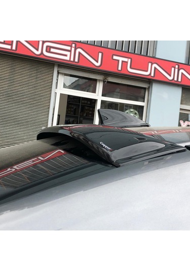 Honda Civic 2006-2012 Yıl Aralığı Uyumlu Arka Cam Üstü Spoyler İnce Model