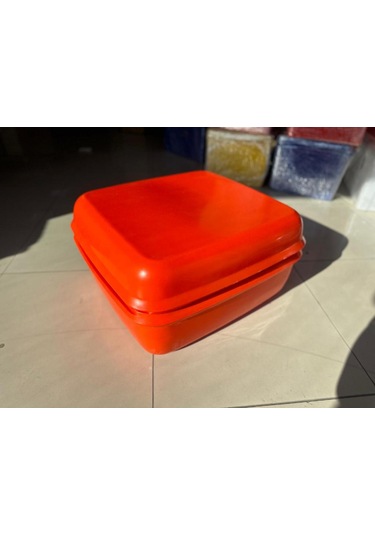 Motosiklet Servis Kurye Çantası Midi Box Turuncu 110 Litre Turuncu