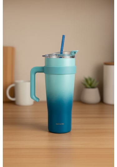 Bernardo Alto Pipetli Termos Bardak Lacivert 1000ml Lacivert