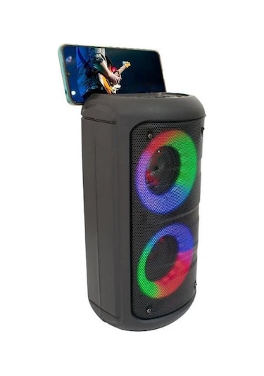 Torima KTS-1296 Telefon Tutacaklı RGB Ledli Taşınabilir Bluetooth Hoparlör