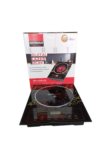 German Energy ALP-13 3500 W Dijital Lazer Ocak