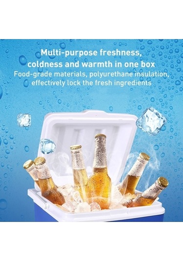 Wondernest Taşınabilir Araba Soğutucu Buz Kovası Mini Buzdolabı 5 Litre