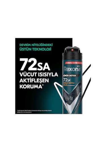 4 Adet Rexona Black & White Diamond Invisible Deodorant 150 Ml