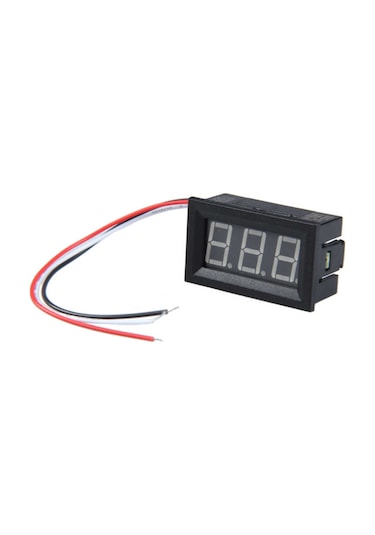 Robotistan Dijital Panel Voltmetre Dc 0-100 V