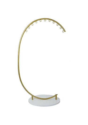 Medusa Gold Metal Ayaklı Askılık Gold