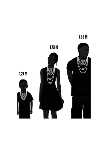 Vog 5mmçelik Halat - Burgu Sarı Renk Unisex 24 Ayar Altın Kaplama Çelik Zincir Sarı