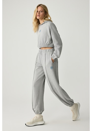 Urban Beat Kathrıne Kadın Kapüşonlu Grimelanj Sweatshirt Grimelanj