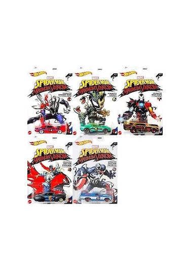 Hot Wheels Marvel Spider-Man Maximum Venom Series
