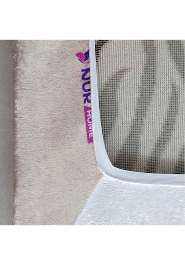 Nur Home Mürdüm Sultan Süngerli Kaymaz Halı Örtüsü, Nrh-33 Çok Renkli