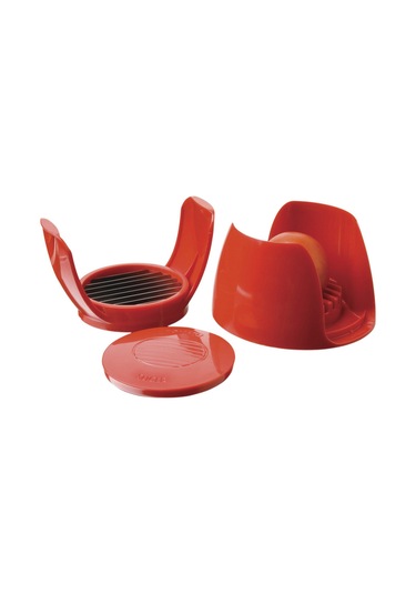 Pratik Amco Domates ve Mozarella Peyniri Dilimleyici Kırmızı