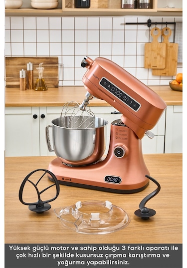 Karaca Pro Artisan 1600 W 5 L Zaman Ayarlı Tartılı Mutfak Şefi