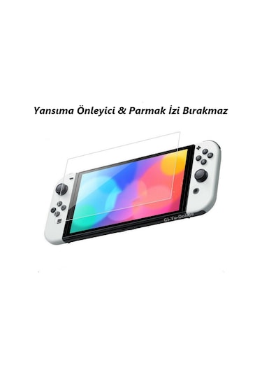 Nintendo Switch Oled 7 İnç Mat Ekran Koruyucu Oyun Konsolu