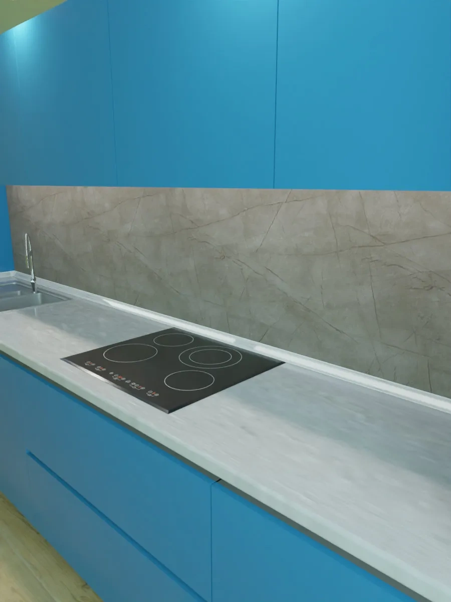 Steindorf Ev İçin Plastik Mutfak Önlüğü 3000x600 Mm 164768051