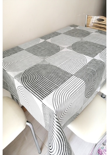 Altı Astarlı Muşamba Masa Örtüsü -kare Yuvarlak Dikdörtgen Syh