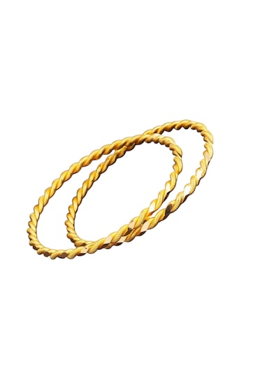 22 Ayar İkili Burma Bilezik 15 Gr.