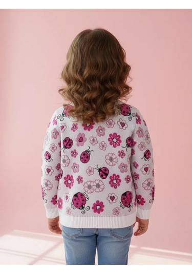 Alena Çocuğunuz İçin Düğmeli Örgü Kard 372760824 Beyaz