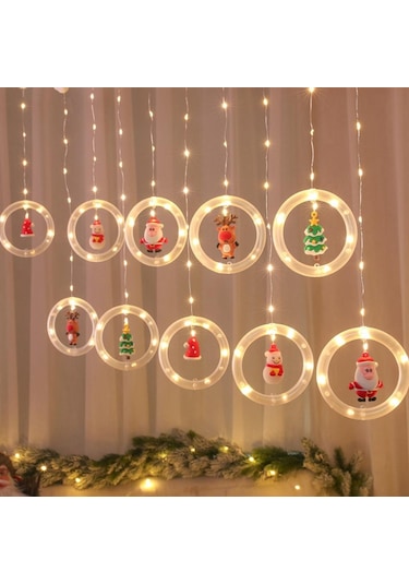 Suntek Noel Perde Işıkları Temizle Usb Powered For Yatak