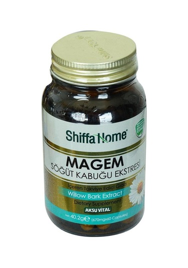 Shiffa Home Magem Söğüt Kabuğu Ekstresi Kapsülü 670 MG x 60kapsül