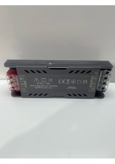 Ack 24v 5 Amper 120 W Slim Led Trafosu Ay02-11000 Seçenekler