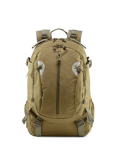Kamp Yürüyüş Seyahat İçin 30L Büyük Kapasiteli  Sırt Çantası Haki