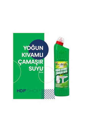 Promax Yoğun Kıvamlı Çamaşır Suyu 750 ML