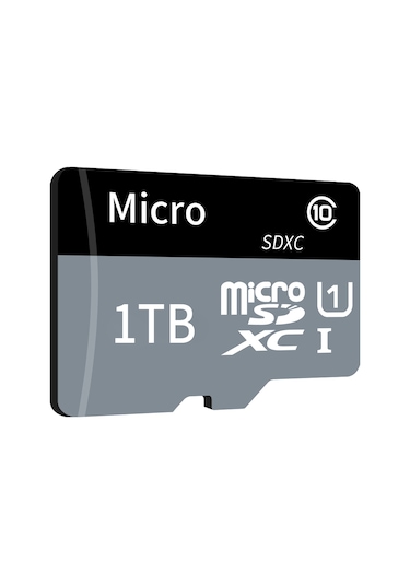 Geeroyoo Tf Hafıza Kartı 1tb U1 C10: Yüksek Hızlı, Dayanıklı, Su Geçirmez, Akıllı Telefon, Araba Kaydedici, Kameralar İçin Mikro Sd Kartı