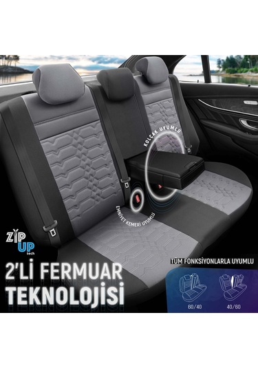 Otom Elegance Design Premium Özel Tasarım Oto Koltuk Kılıfı 553447303