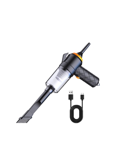 Suntek Elde Taşıma Kompakt Çok Yönlü Hava Tozu Ev Otomotiv Halı Siyah