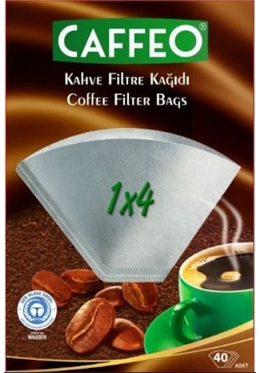 Caffeo Filtre Kahve Kağıdı 1 x 4 4 Numara 40'lı