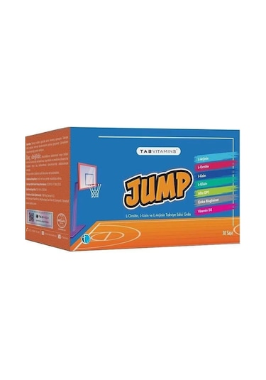 Tab Vitamins Jump 30 Saşe