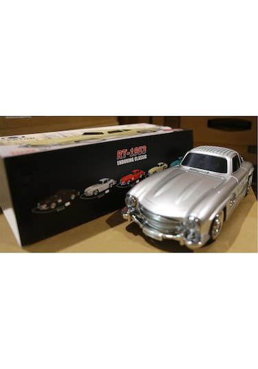 Everton Rt-1953 Silver Gri Arabalı Bluetooth Fm-usb-tf-aux Şarjlı Nostaljik Radyo