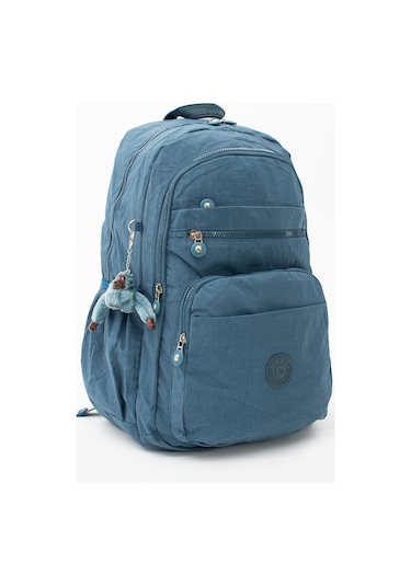 Ultra Hafif Çok Cepli Su Geçirmez Sırt Çantası Unisex Mavi Model: 571-1b - Mavi