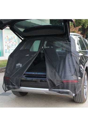 Dancemonkey Araba Bagaj Kapağı Anti-sivrisinek, 156x150 Cm, Manyetik Güneş Koruyucu Cibinlik