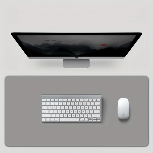 Wangxi Erkek Nordic Büyük Masa Altlığı Kaymaz Pvc Yüzey Ofis Ev