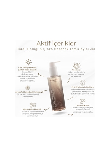 Cadı Fındığı & Çinko Gözenek Temizleyici Jel