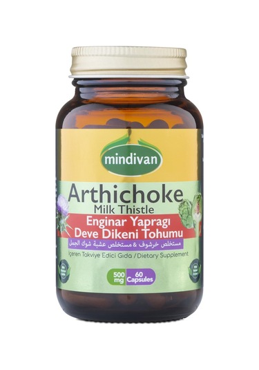 Mindivan Enginar Ekstreli & Devedikeni Tohumu Ekstreli 60 Kapsül