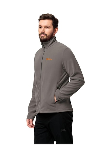 Jack Wolfskın 1711451 Taunus Fz M Gri Erkek Polar