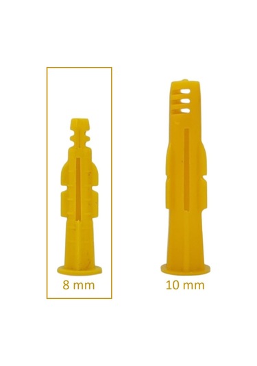 Roket Dübeli 08mm 10 Adet