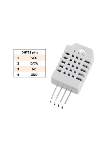 Bakay Elektronik Dht22 Sıcaklık ve Nem Sensörü