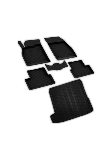 Opel Astra J Sports Tourer Ferrous 4D Paspas ve Kalın Stepneli 3D Bagaj Havuzu 2012 2015