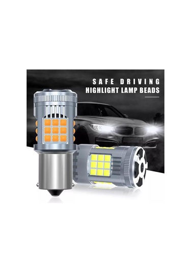 Kırmızı Seametal Süper Parlak Araba Led Canbus Işık 1156 Ba15s 1157 Bay15d P21/5w Araba Dönüş Sinyali Lambası Için Hata Yok 1157