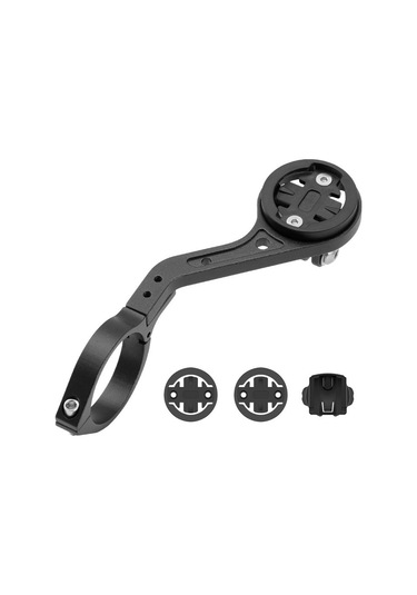 Bg-371 Bisiklet Alüminyum Alaşımlı Kod Tablosu Çerçevesi Evrensel Kod Tablosu Uzatma El Feneri Braketi Siyah Siyah