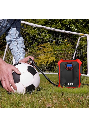 Kobb KB200 12V 150 Psi Ayarlanabilir Dijital Basınç Göstergeli Kompresör Hava Pompası