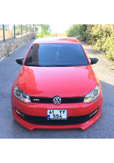 Volksvogen Polo 6r-6c 2009-2017 Batman Yarasa Ayna Kapağı Piano Black Abs Plastik
